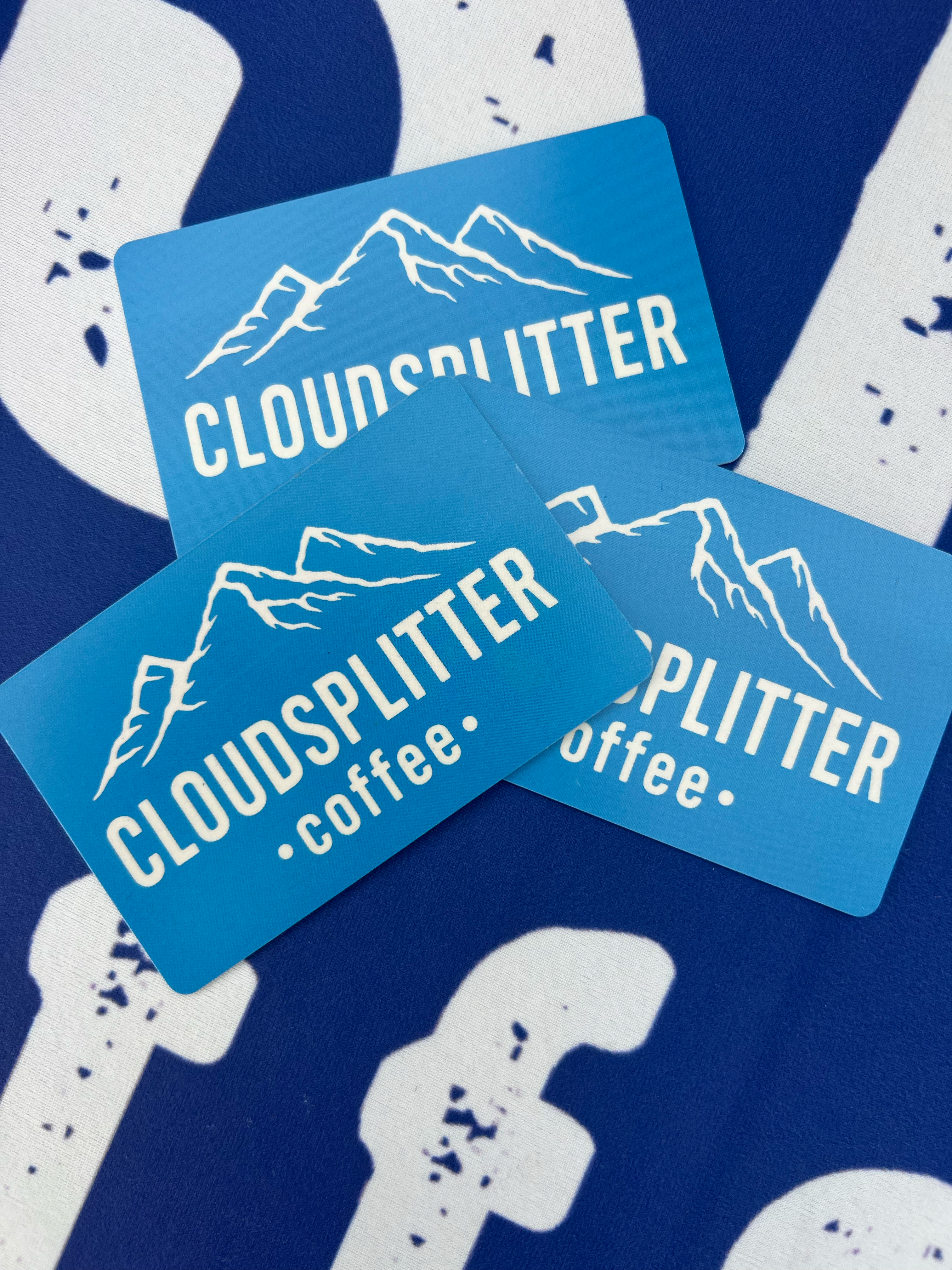 Cloudsplitter Coffee Gift Card