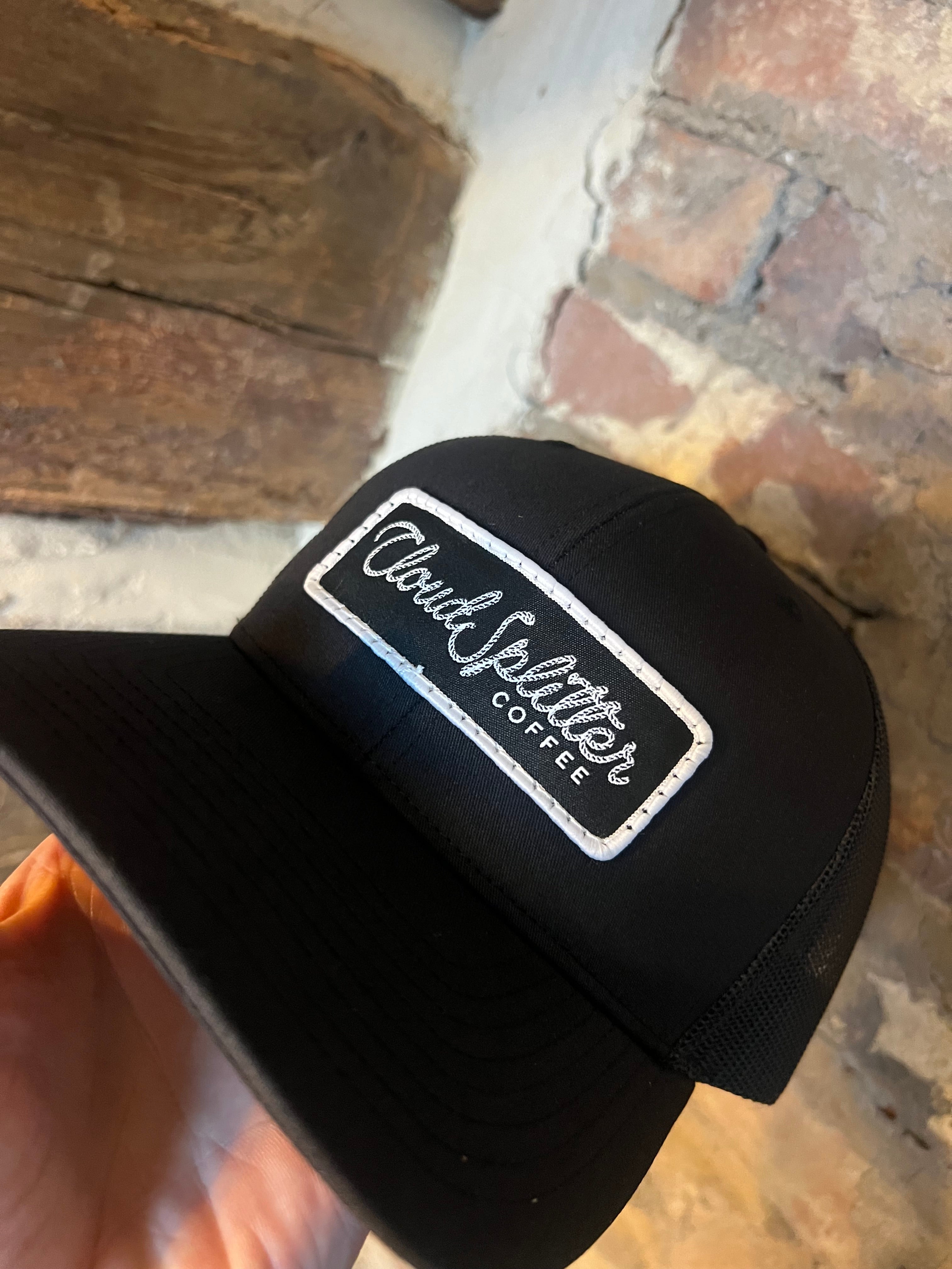 CloudSplitter Black Trucker Hat