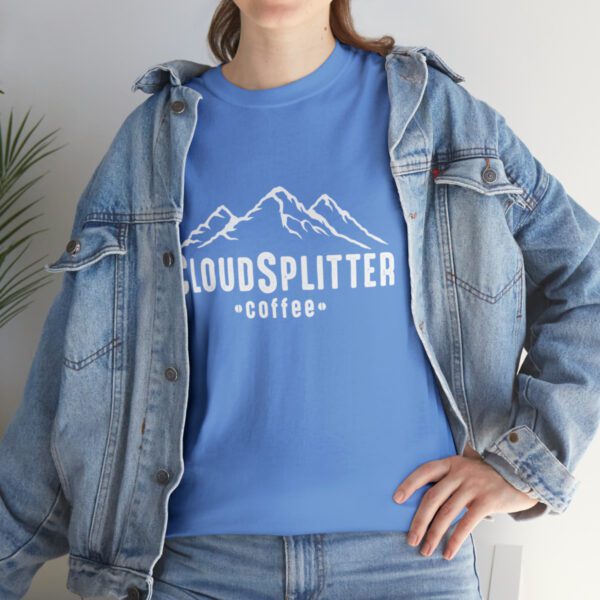 CloudSplitter Coffee Cotton Tee - Image 34