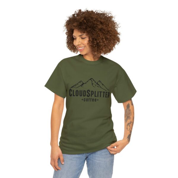 CloudSplitter Coffee Cotton Tee - Image 4