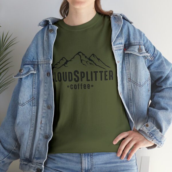 CloudSplitter Coffee Cotton Tee - Image 10